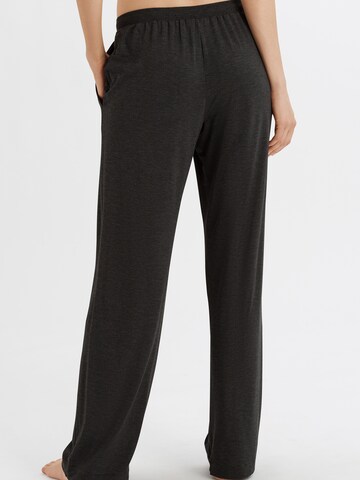 Hanro Pajama Pants ' Natural Elegance ' in Black