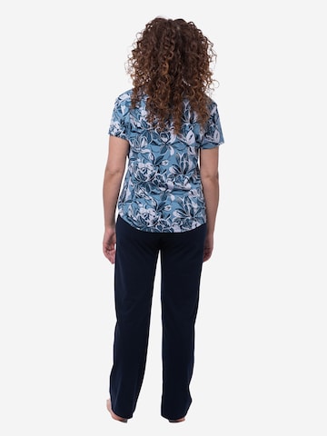 Ammann Pajama 'Night & Home' in Blue