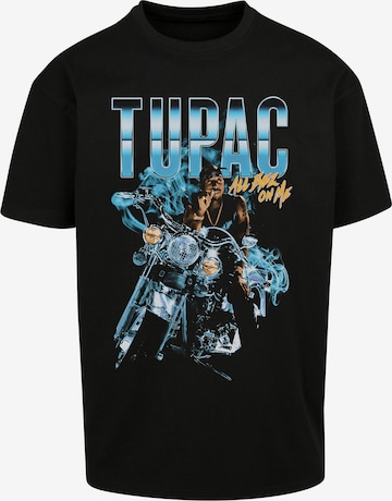 MT Men Shirt 'Tupac' in Zwart: voorkant