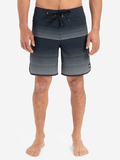 QUIKSILVER Boardshorts 'Scallop 18' in dunkelblau / hellgrau, Produktansicht
