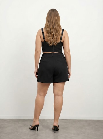 Wide Leg Pantalon à pince 'Suki' CITA MAASS en noir