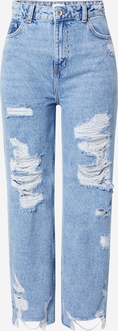 ONLYWide Leg/ Široke nogavice Traperice - plava boja: prednji dio