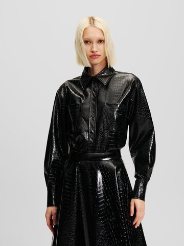 Karl Lagerfeld Blouse in Black: front