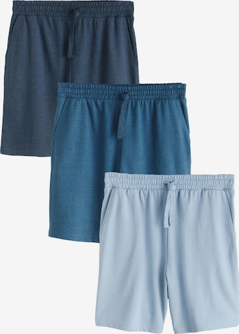 Pantaloni de la Next pe albastru: față