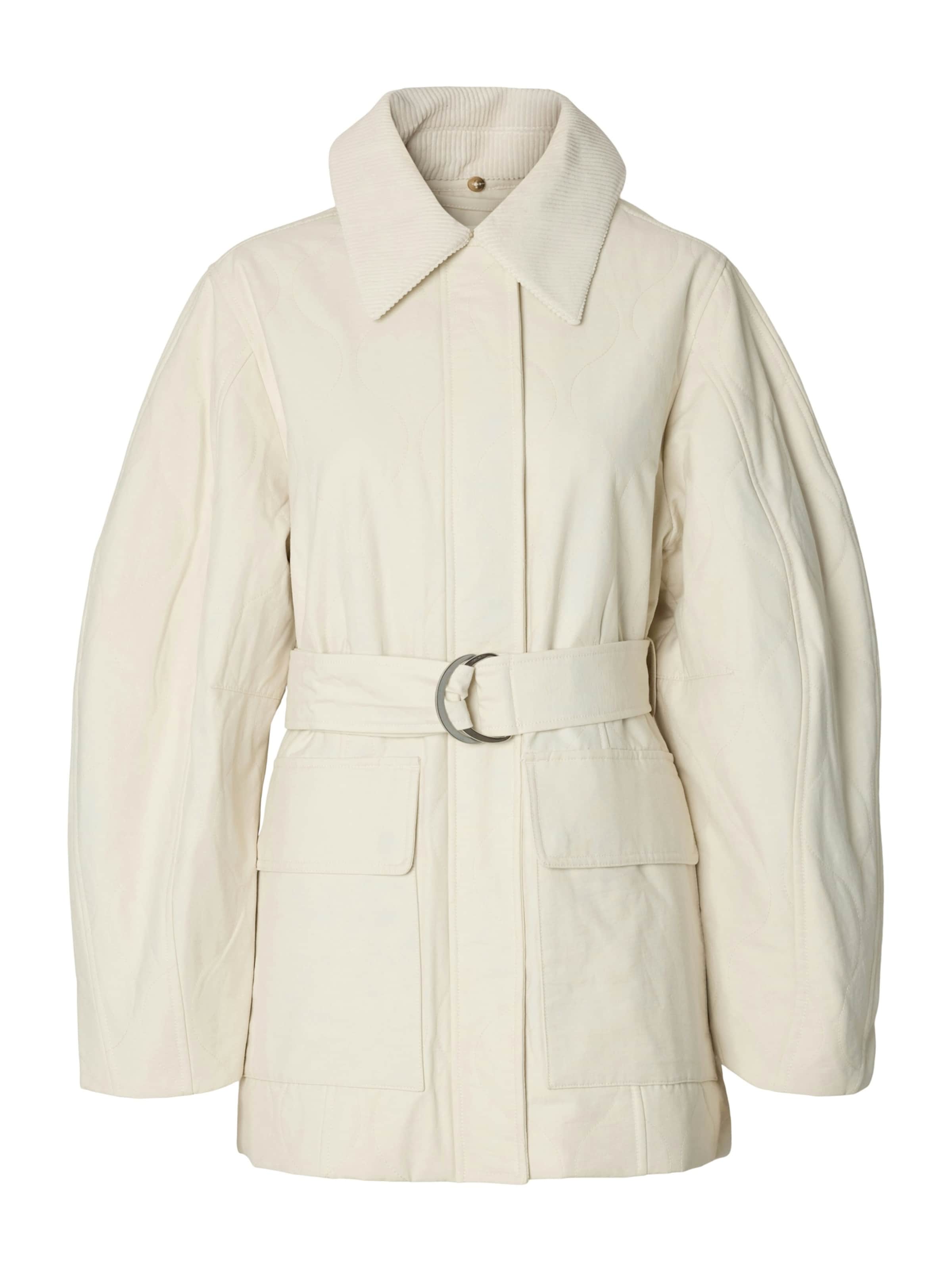 SELECTED Between-season jacket 'SLWALAIA' in XS in Ivory, Item view