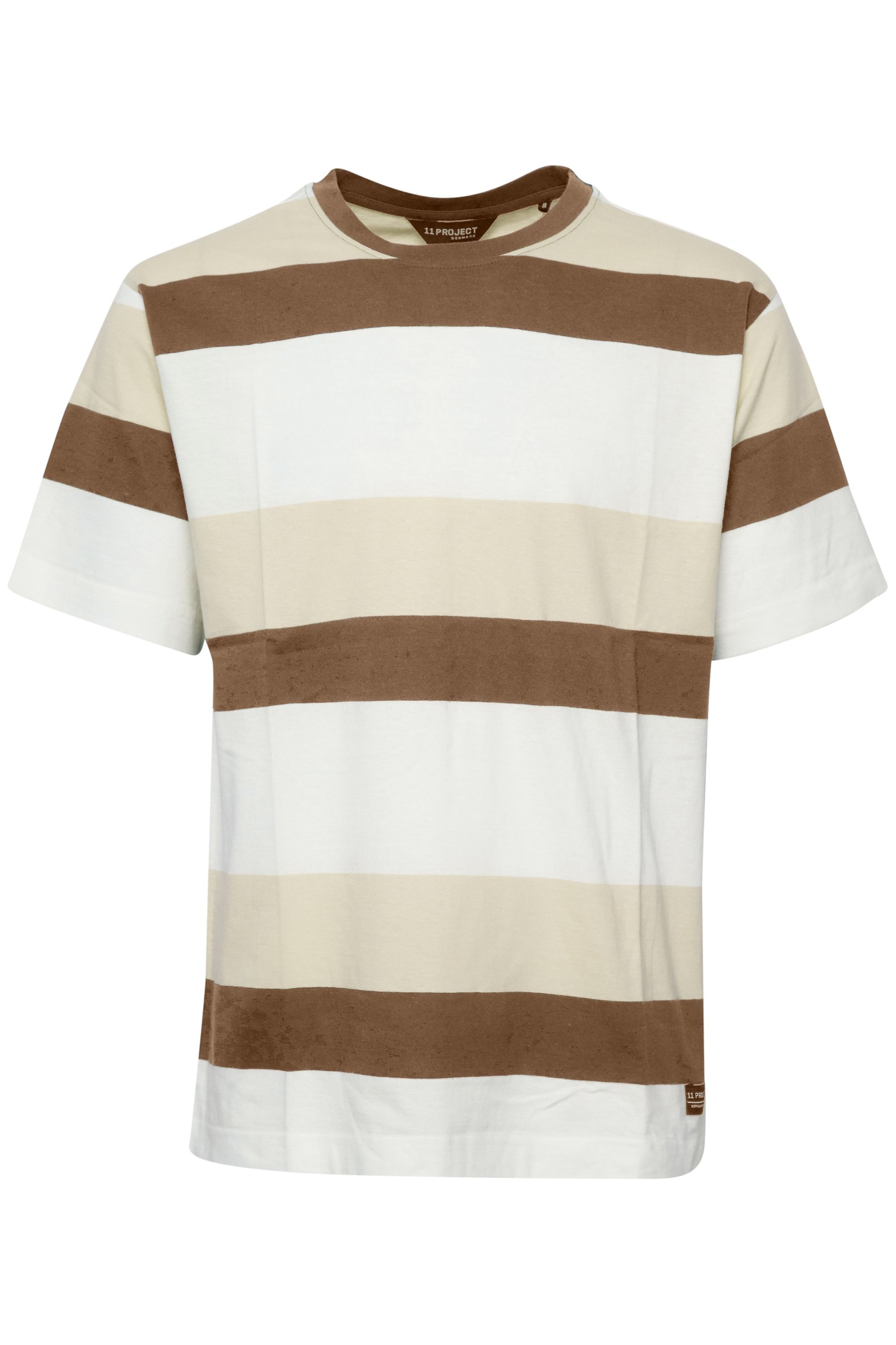 11 Project Shirt in Braun: Vorderseite