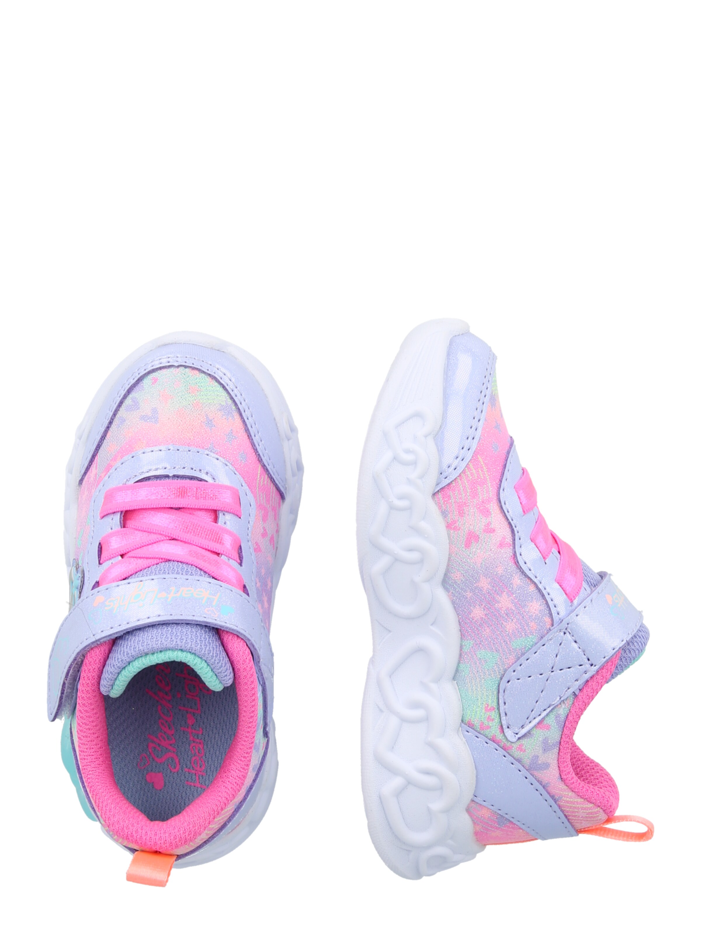 SKECHERS Sportcipő 'INFINITE HEART LIGHTS - HEART' - lila