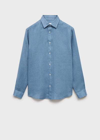 MANGO MAN Button Up Shirt 'Parrot' in Opal, Item view