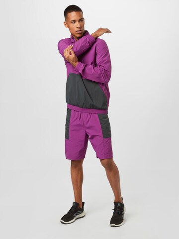 OAKLEY Regular Workout Pants in Purple