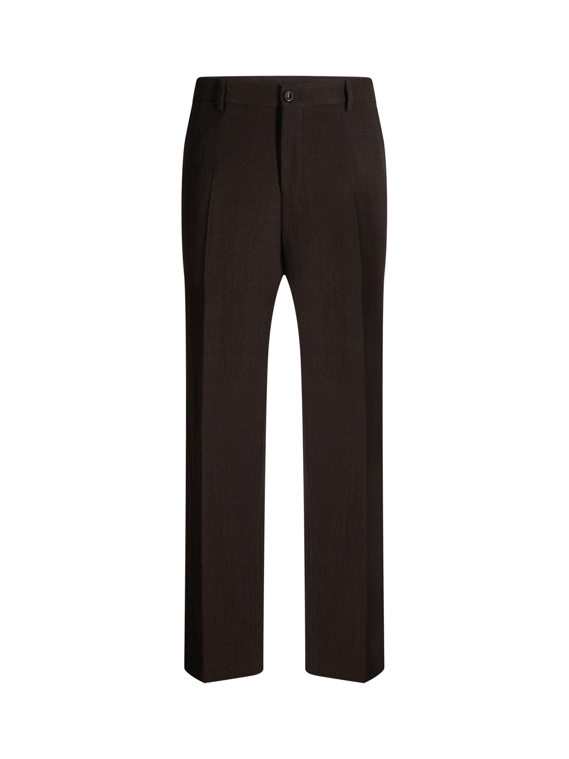 Loosefit Pantalon à plis STRELLSON en marron : devant