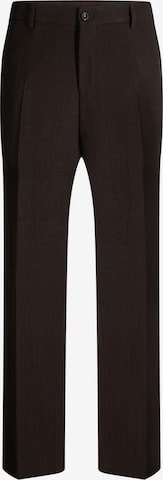 Loosefit Pantalon à plis STRELLSON en marron : devant