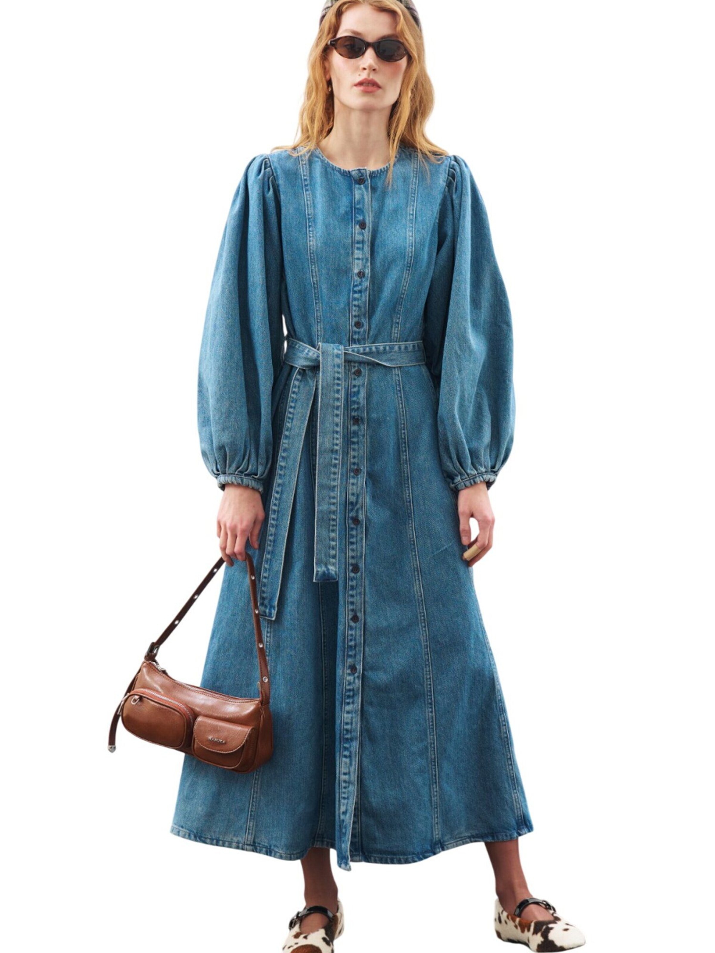 MANUKA Dress in Blue