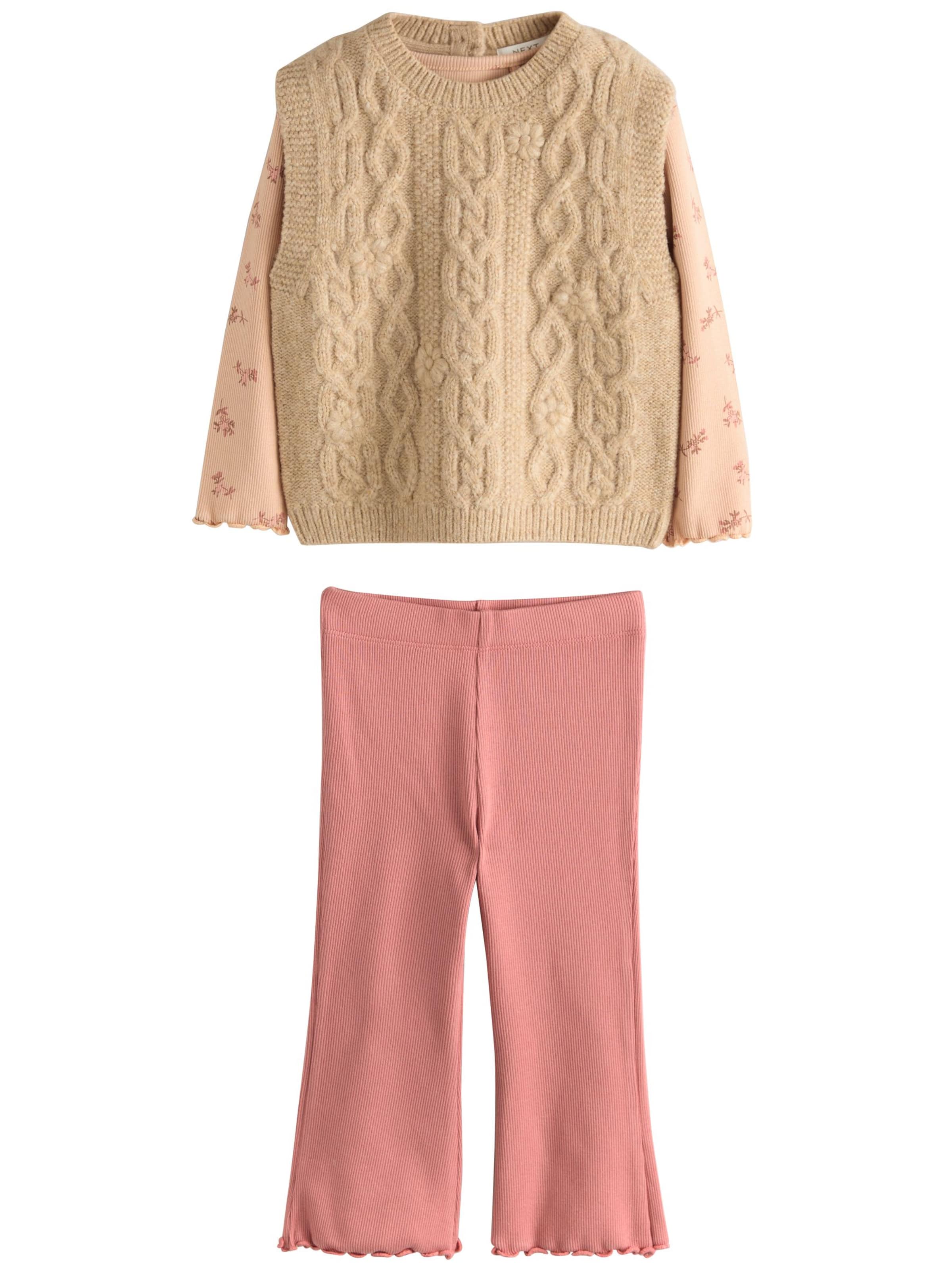 Next Комплект в Ярко-розовый: спереди