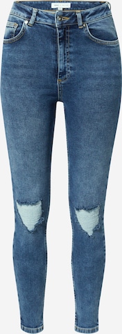 NU-IN Skinny Jeans in Blue: front