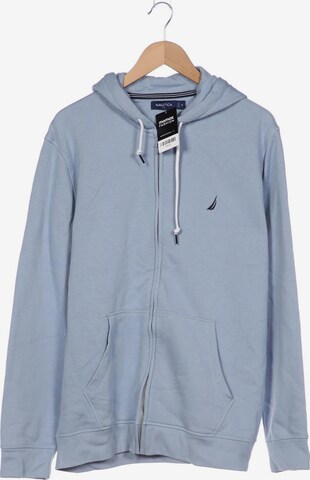 NAUTICA Sweatshirt & Zip-Up Hoodie in XL in Blue: front