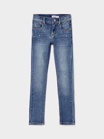 NAME IT Regular Jeans 'POLLY' i blå