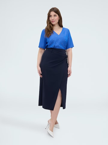 Fiorella Rubino Blouse in Blauw