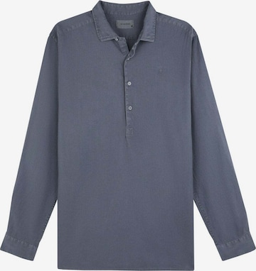 Scalpers Regular fit Button Up Shirt 'Polera' in Grey: front