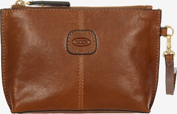 Bric's Clutch in Brown: front