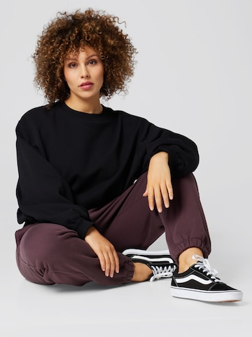 A LOT LESS Tapered Pants 'Ida' in Brown