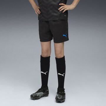 PUMA Regular Sportshorts 'IndividualCUP' in Schwarz: Vorderseite