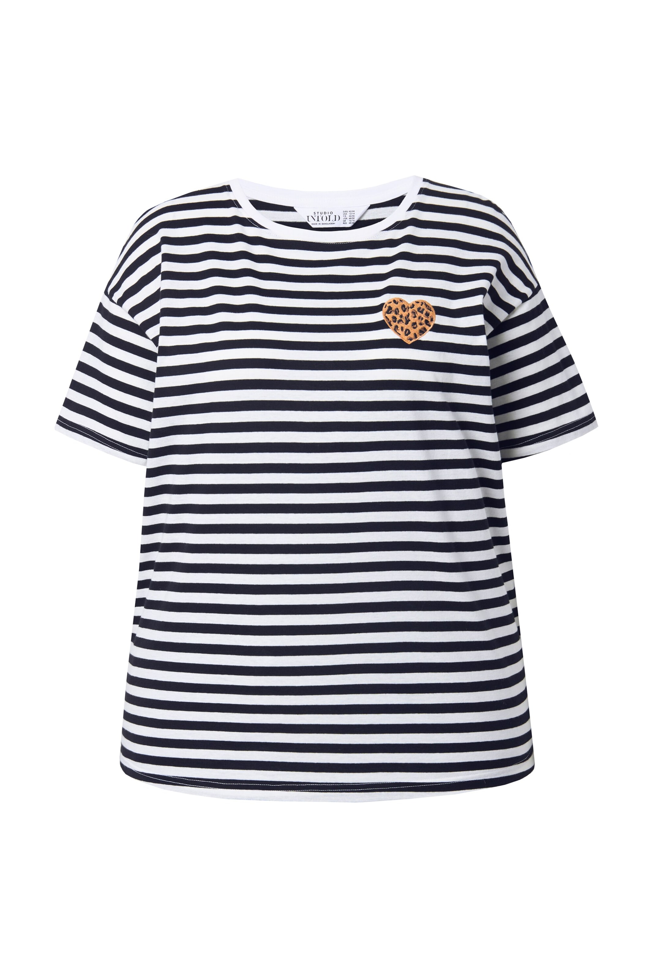 Studio Untold Shirt in Schwarz: Vorderseite