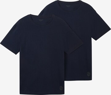 T-Shirt TOM TAILOR en bleu : devant