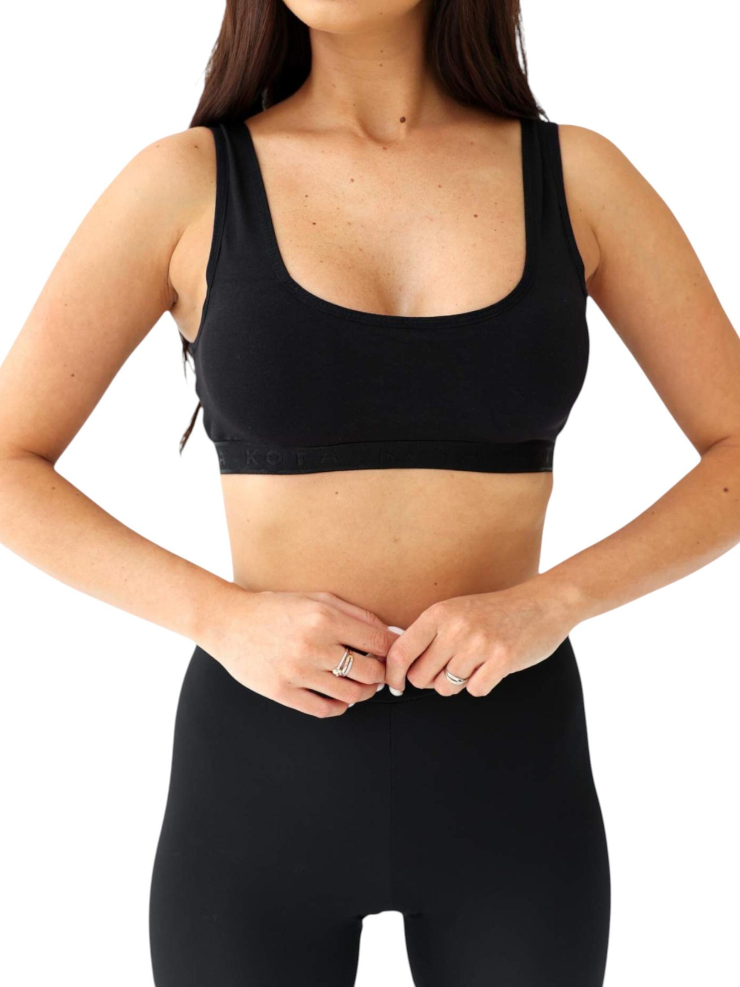 fashionshowcase Overdel 'PUSHVIBE' i sort