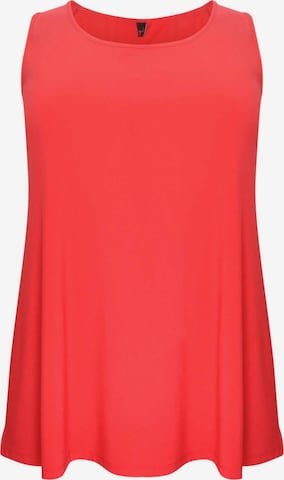 Yoek Top 'DOLCE' in Red: front