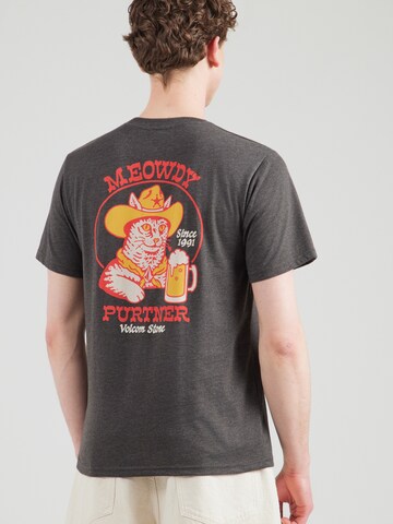 T-Shirt 'MEOWDY' Volcom en noir : devant