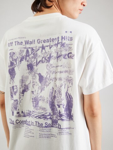 T-shirt oversize 'FIREMADE' VANS en blanc