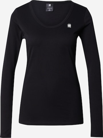 G-STAR - Camisa em preto: frente