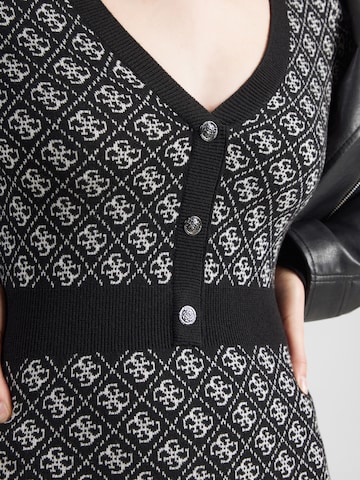 GUESS - Vestido de punto 'AUBREY' en negro