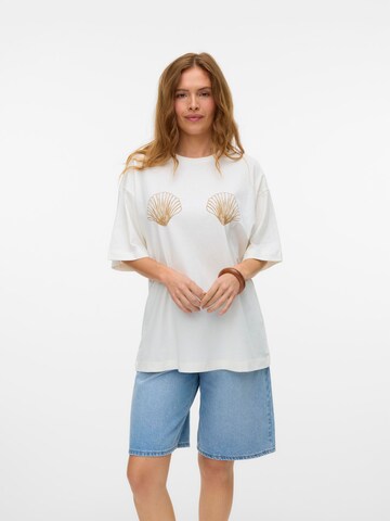 T-shirt 'VMHailey' VERO MODA en blanc : devant