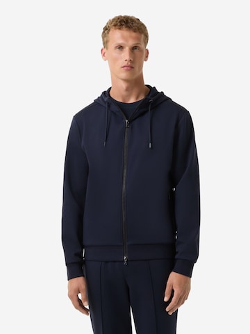 BOGNER Sweat jacket 'Steven' in Blue: front