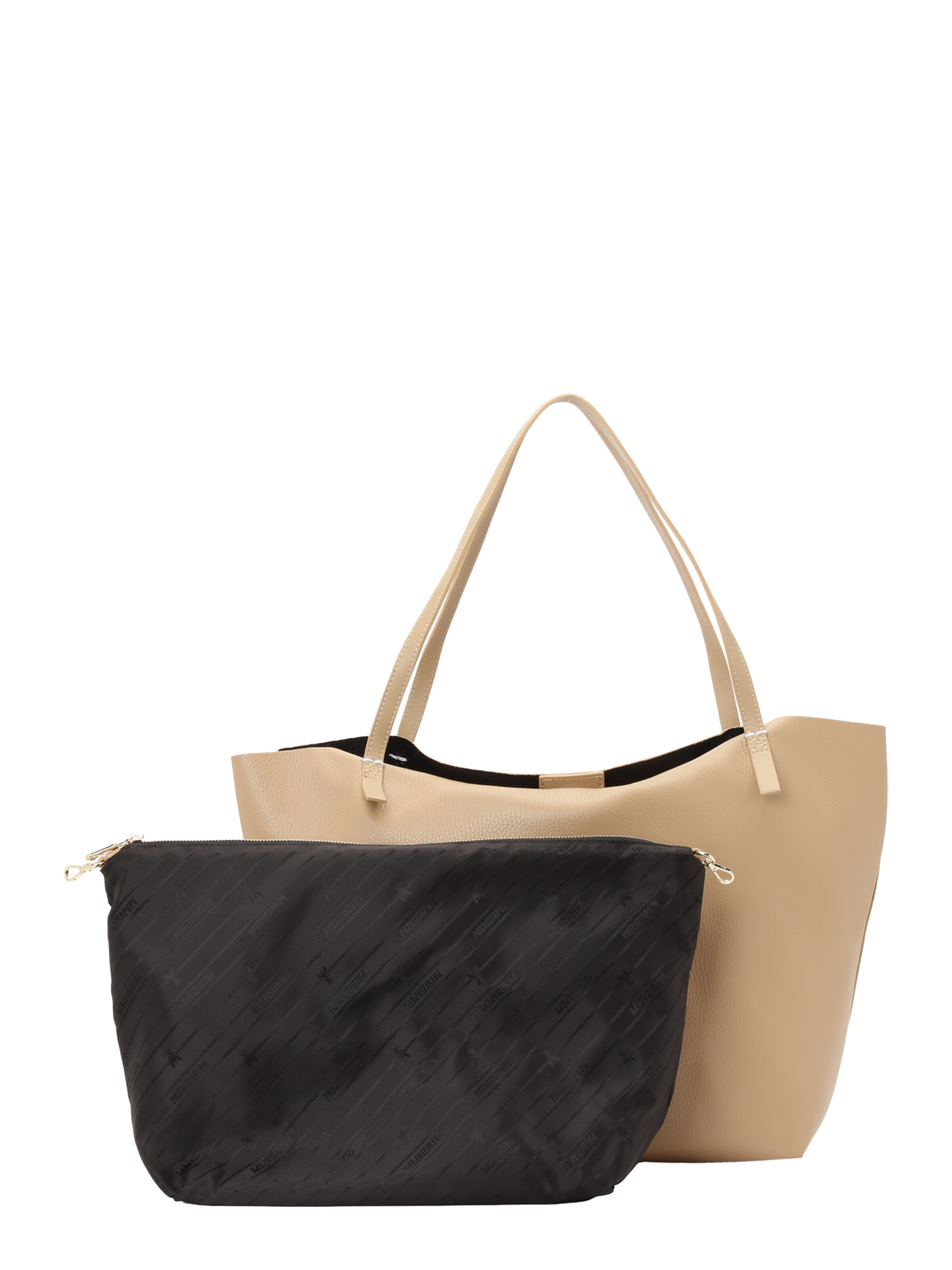 PATRIZIA PEPE Μεγάλη τσάντα σε μπεζ