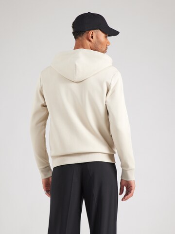 BOSS Zip-Up Hoodie 'Saggy' in Beige