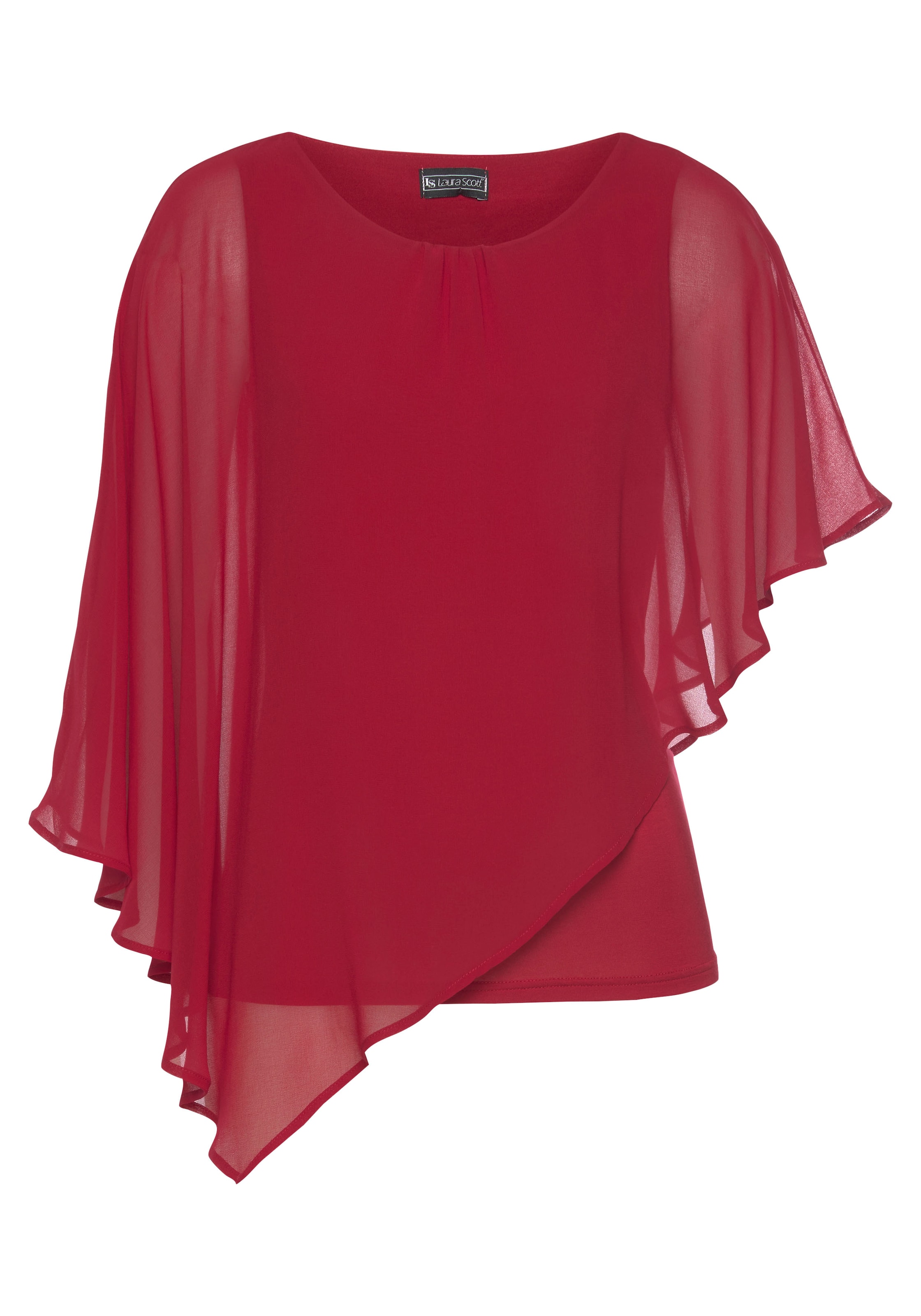 LAURA SCOTT Bluse in Rot: Vorderseite