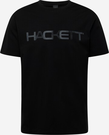 Maglietta di Hackett London in nero: frontale