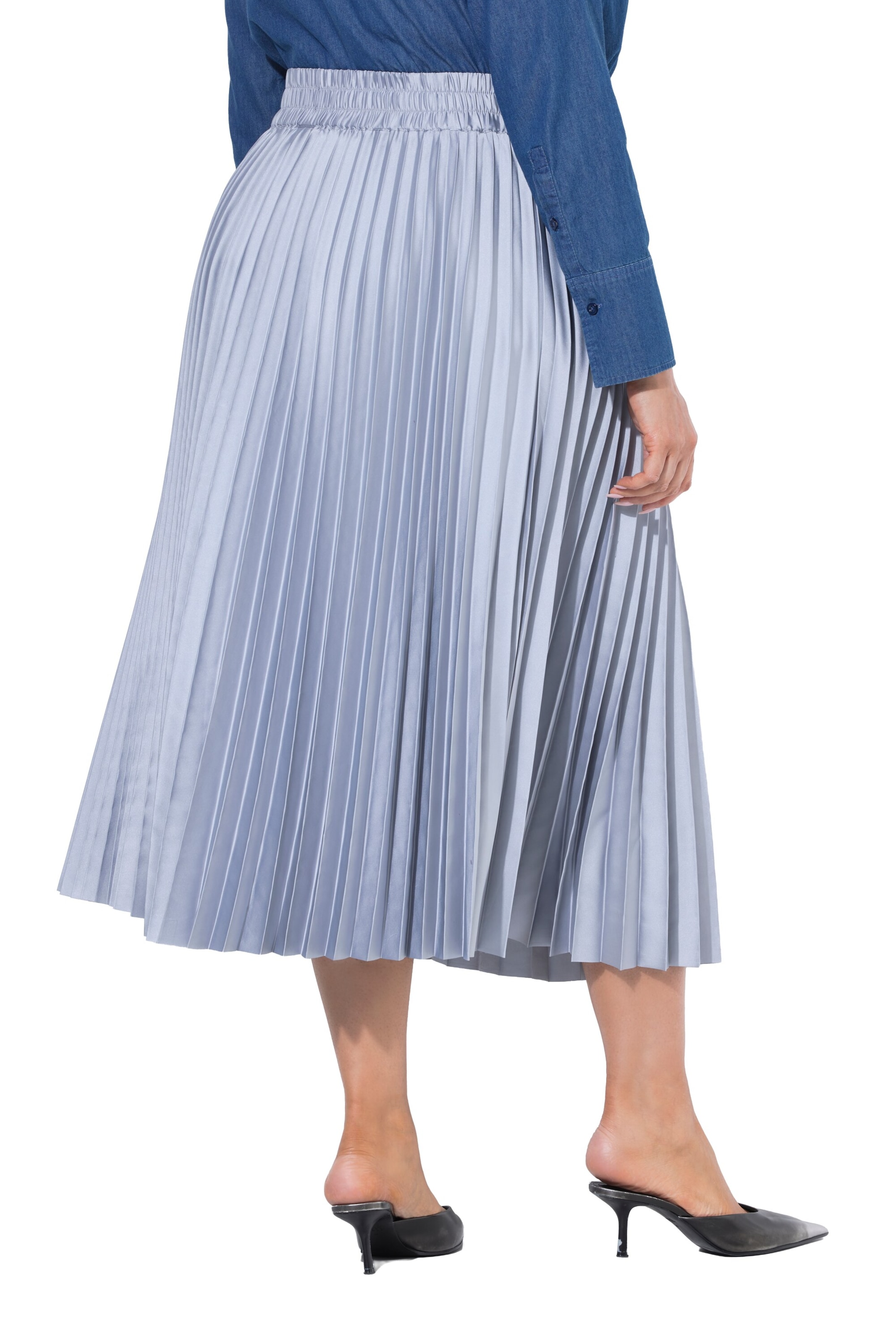 Ulla Popken Rok in Grijs