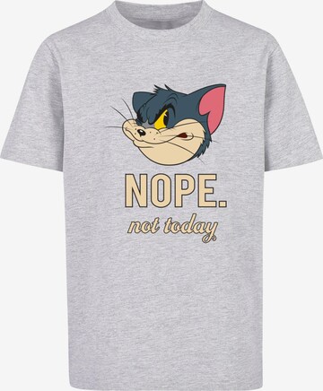 T-Shirt 'Tom and Jerry - Nope Not Today' ABSOLUTE CULT en gris : devant