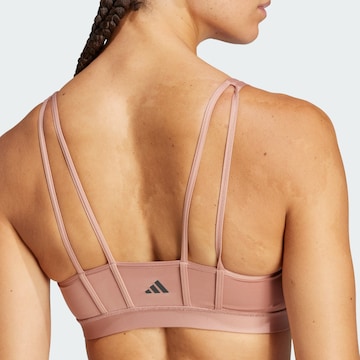 ADIDAS PERFORMANCE - Bustier Sujetador deportivo 'All Me Essentials' en beige