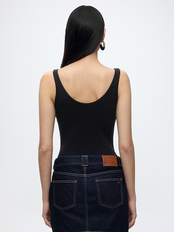 DIESEL Koszula body 'MAURA' w kolorze czarny