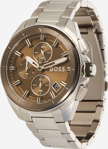 sidabrinė BOSS Black Analoginis (įprasto dizaino) laikrodis: priekis