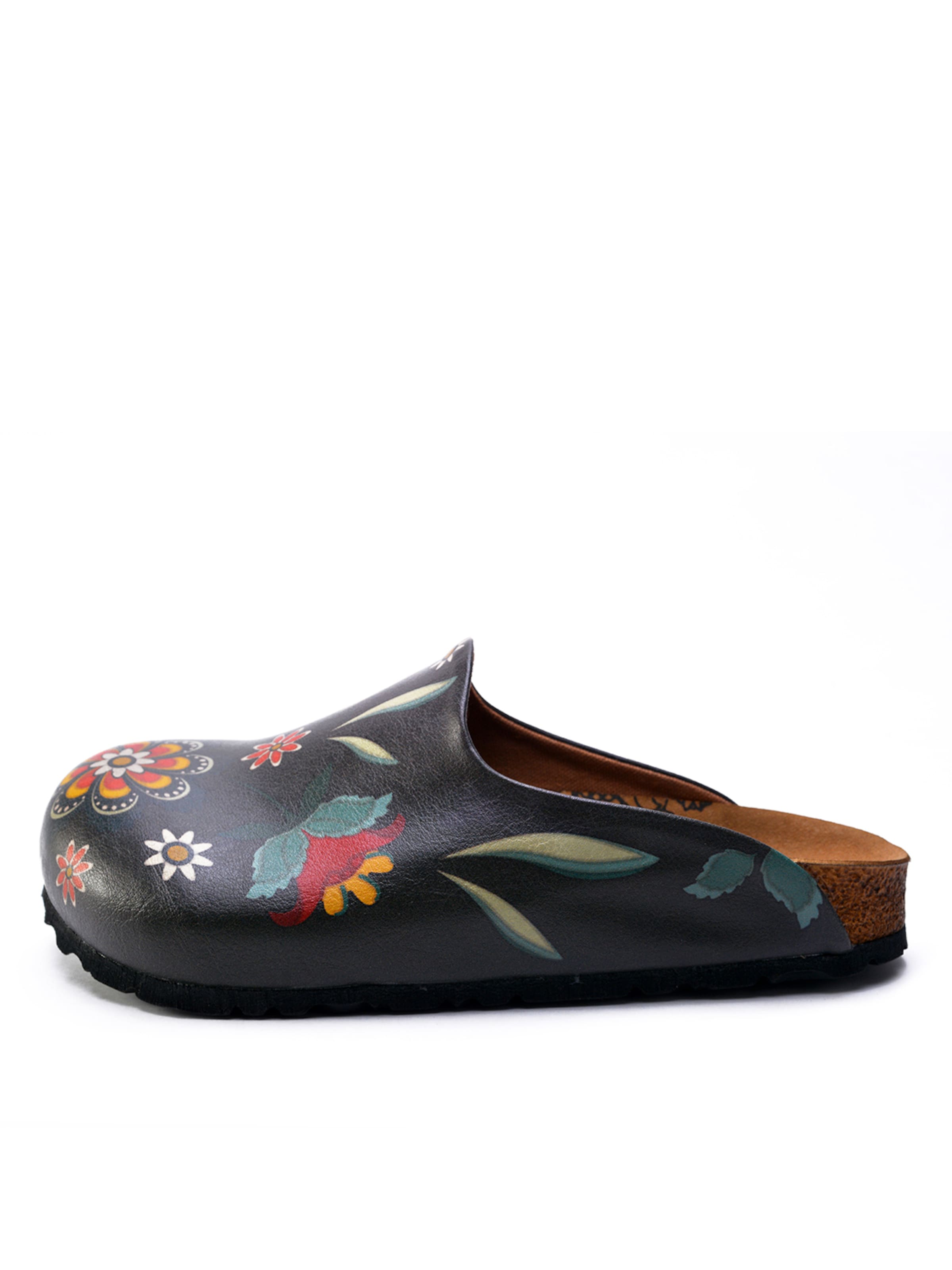 Goby Clogs 'CAL1414'‌‌‌‌‌‌‌‌‌ in Mischfarben: Vorderseite