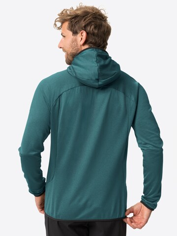 VAUDE Athletic Fleece Jacket 'Tekoa' in Green