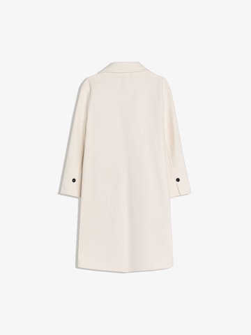 Manteau mi-saison Bershka en blanc