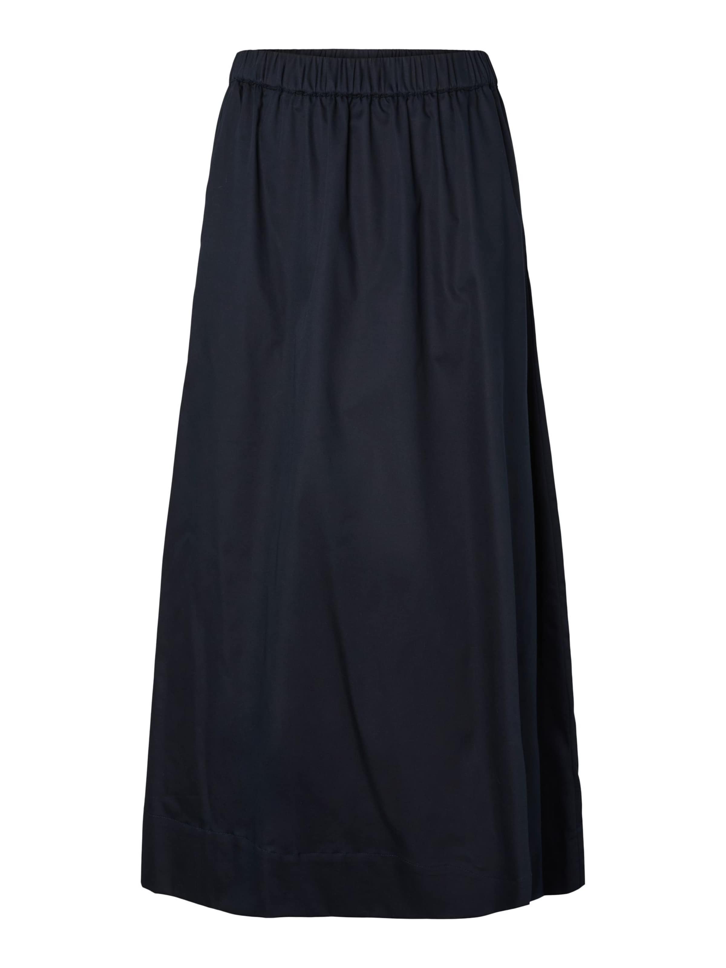 Jupe 'PCBlair' PIECES en bleu : devant