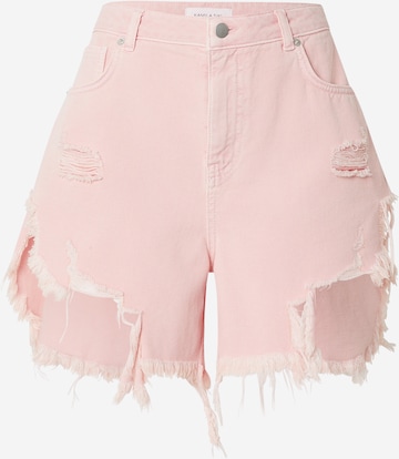 Jeans di Kamila Šikl in rosa: frontale