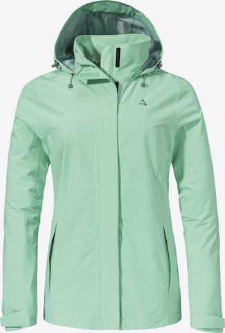 Schöffel Outdoorjas 'Gmund' in Groen: voorkant